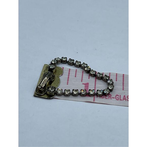 Vintage baby bracelet- mid century- rhinestone - Picture 6 of 7